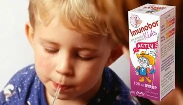 При първи симптоми на инфекции в детската възраст, изберете Imunobor Kids Activ Syrup