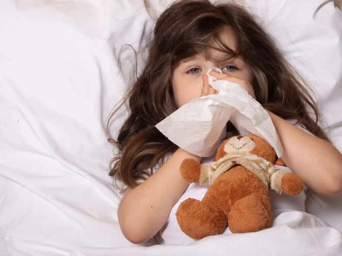 грип при децата