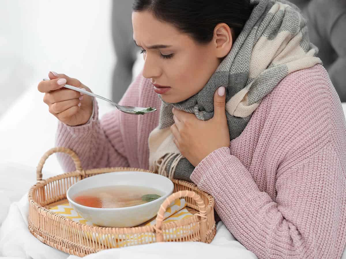 Как се лекува грип у дома